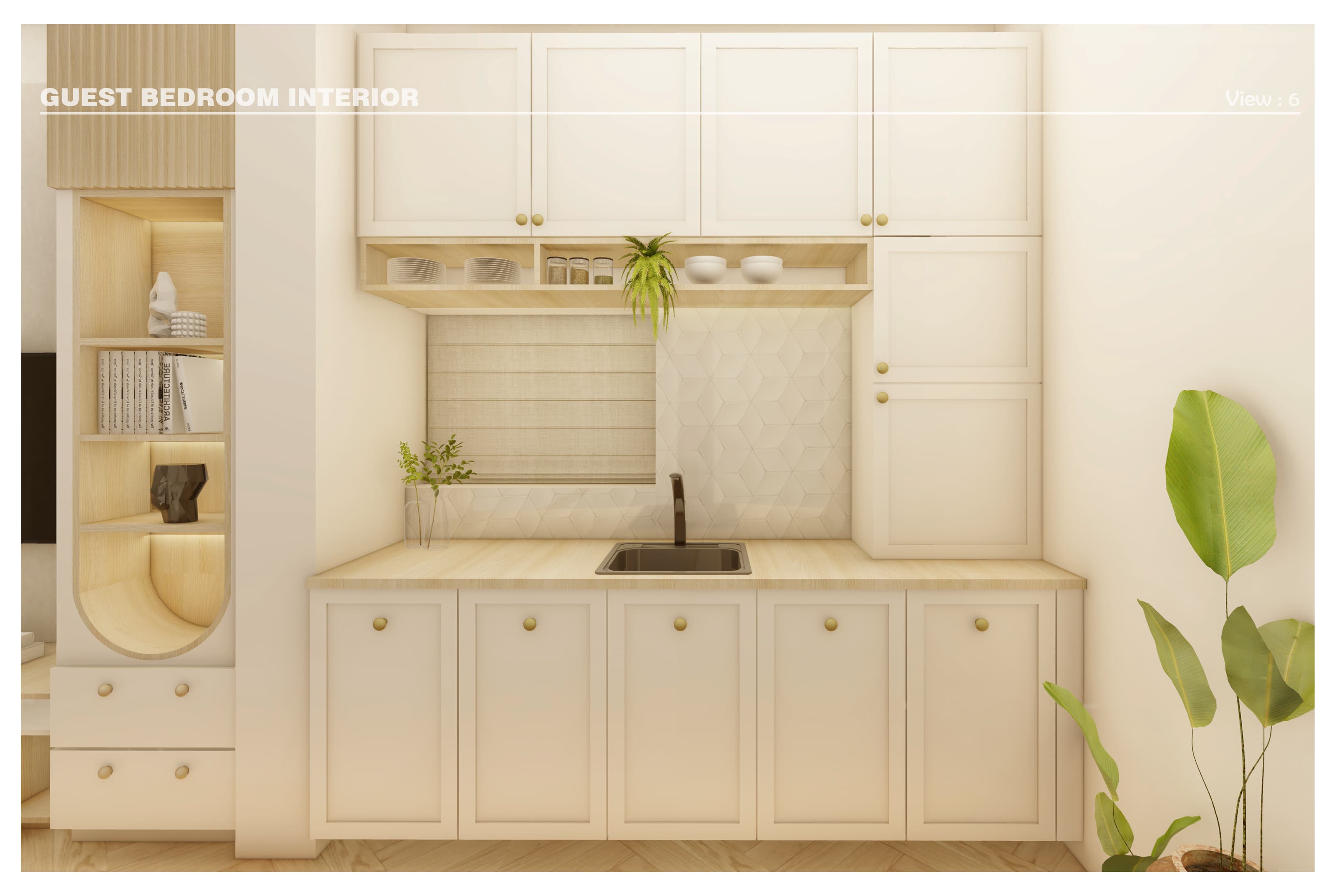 Guest Bedroom - View 3